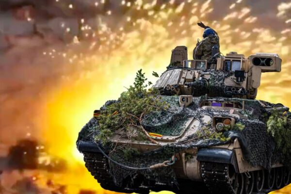 Momentul în care un M2 Bradley IFV ucrainean spulberă un tanc rusesc T-90M de 4.500.000 $