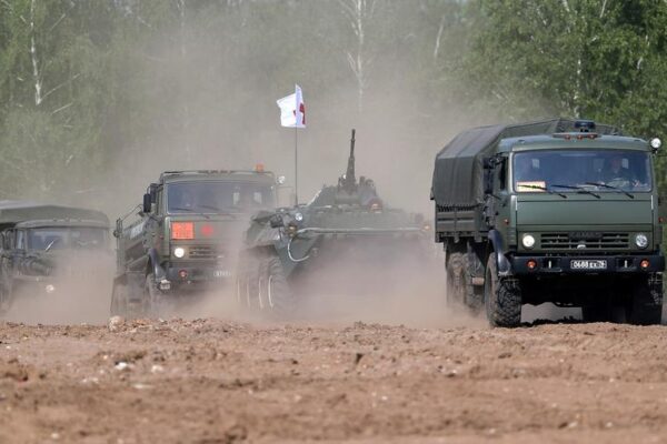 Ucraina a distrus un convoi de peste zece vehicule militare în regiunea Kursk din Rusia