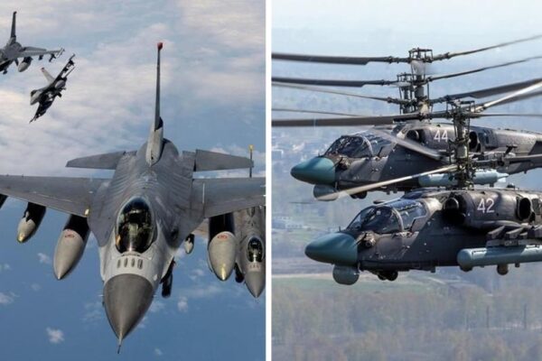 Avioane F-16 au ajuns în Ucraina și ar fi doborât 2 elicoptere Ka-52 ale Rusiei de 30.000.000$